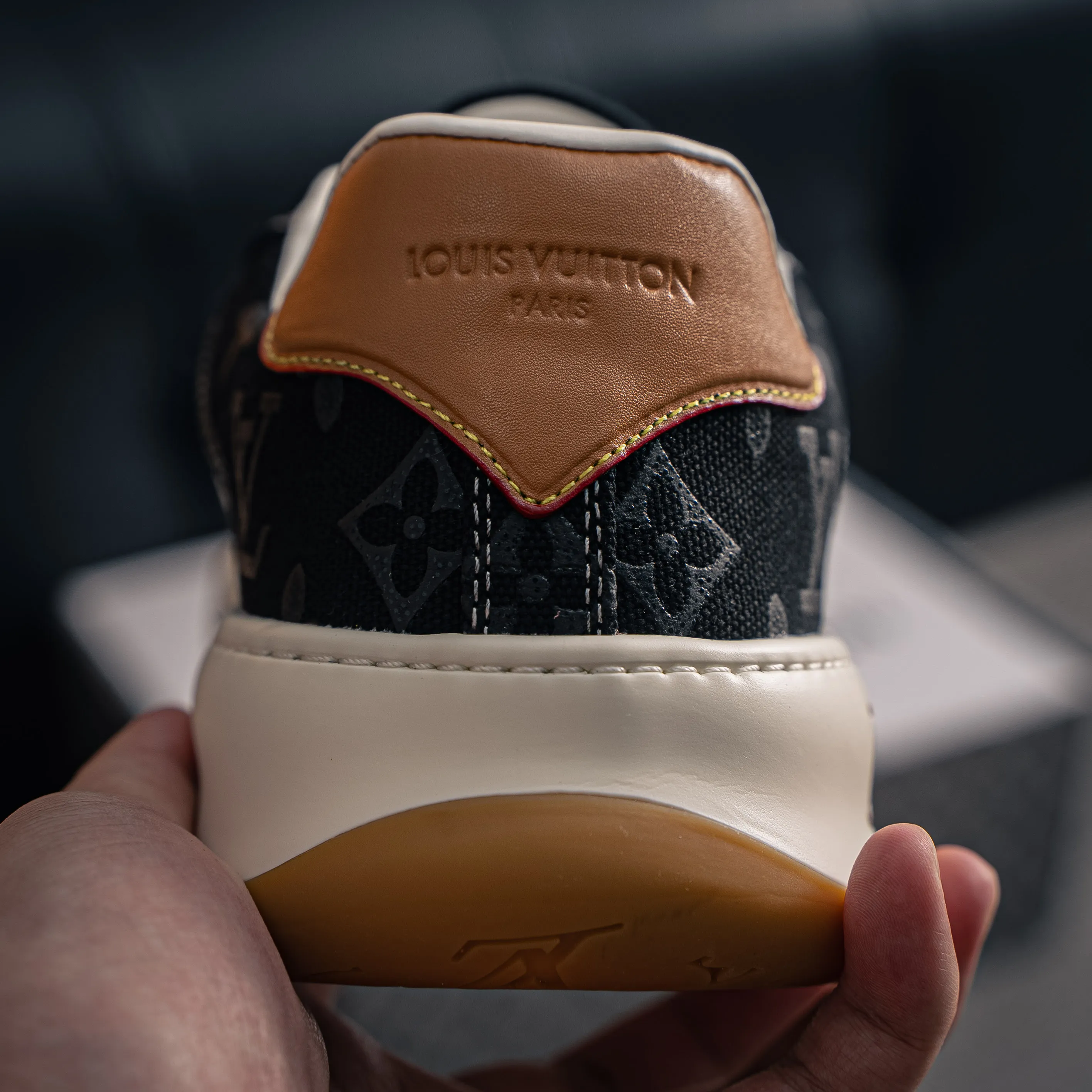 # LV LOUIS VUITTON Tilted Low Sneakers Series Low-Top Retro Versatile Skate Shoes 2026 Skate Shoes Shoes